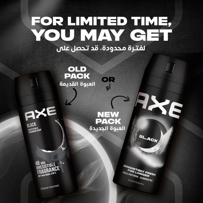AXE DEO BLK MCQUEEN TP@33%OFF2X150ML - Image 2